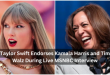 Taylor Swift Endorses Kamala Harris and Tim Walz During Live MSNBC Interview