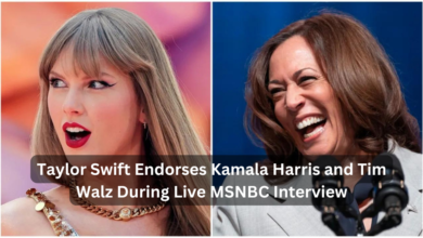 Taylor Swift Endorses Kamala Harris and Tim Walz During Live MSNBC Interview