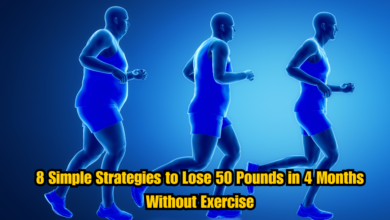 8 Simple Strategies to Lose 50 Pounds in 4 Months Without Exercise