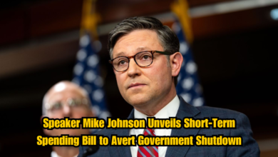 Speaker Mike Johnson Unveils Short-Term Spending Bill to Avert Government Shutdown