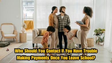 Who Should You Contact If You Have Trouble Making Payments Once You Leave School?