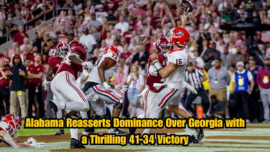 Alabama Reasserts Dominance Over Georgia with a Thrilling 41-34 Victory