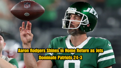 Aaron Rodgers Shines in Home Return as Jets Dominate Patriots 24-3