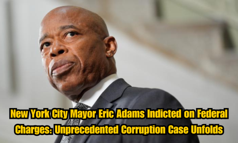 New York City Mayor Eric Adams Indicted on Federal Charges: Unprecedented Corruption Case Unfolds