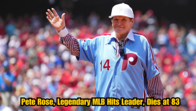 Pete Rose, Legendary MLB Hits Leader, Dies at 83