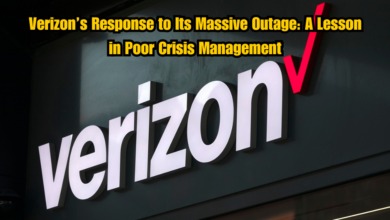 Verizon’s Response to Its Massive Outage: A Lesson in Poor Crisis Management